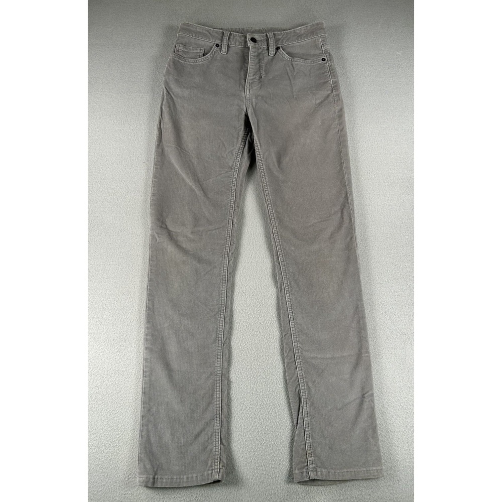Patagonia Womens Organic Cotton Corduroy Pants Gray Size 4/27 31"Inseam